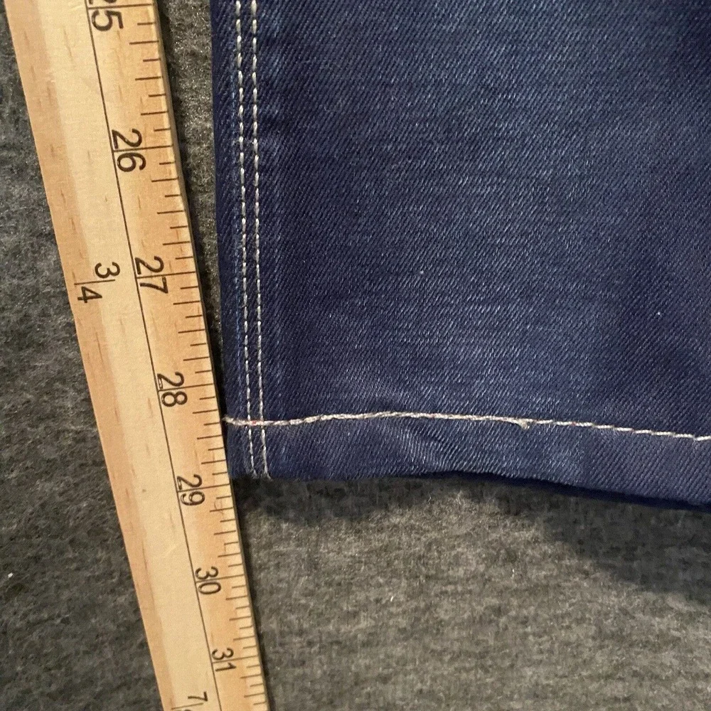 Robert Graham Jeans Mens 40x29 Blue Slim‎ Jim Dark Wash Denim 100% Cotton Italy